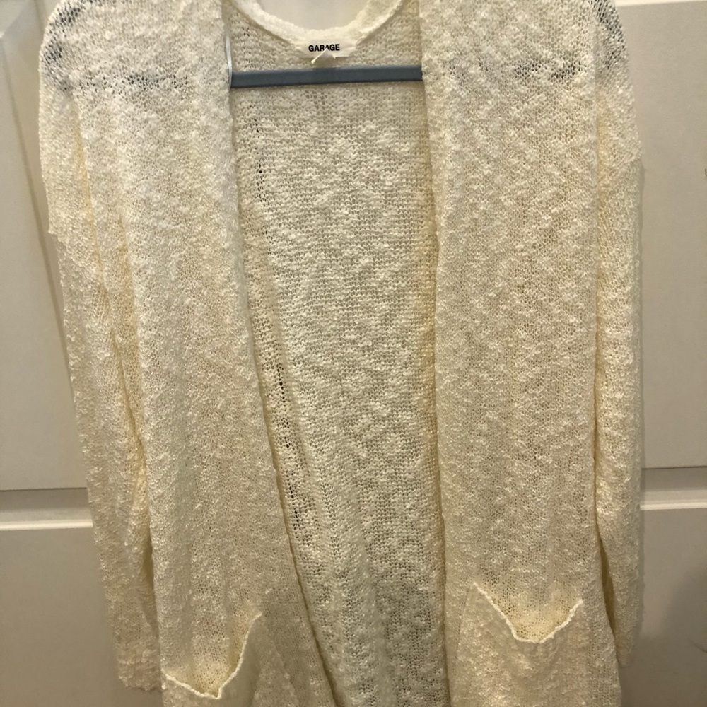 knitted cardigan